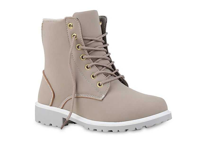 812554 KY 88090-1(BB-1658) Damen Stiefeletten-ebay Winterstiefelette Worker günstig online kaufen