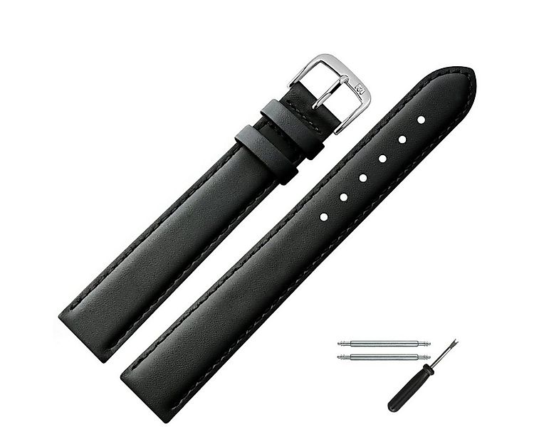 MARBURGER Uhrenarmband 22mm Leder XL Extra Lang günstig online kaufen