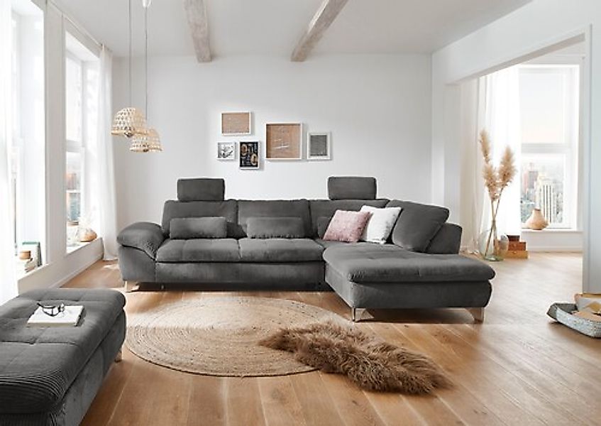 Die PlanBar Ecksofa »MP-IN14007 L-Form«, wahlweise mit Bettfunktion und ver günstig online kaufen