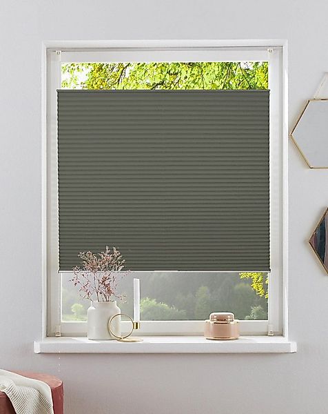 OTTO home Plissee CASUL, verdunkelnd, ohne Bohren, freihängend, Klemmfix, W günstig online kaufen