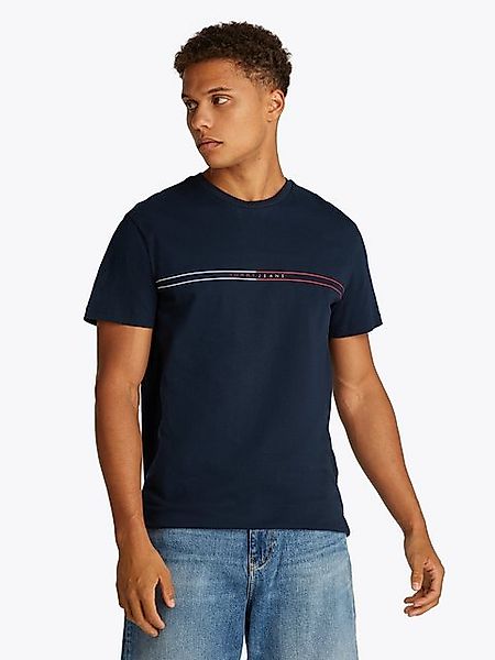 Tommy Jeans Kurzarmshirt TJM SLIM ENTRY GRAPHIC TEE EXT Mit Rundhalsausschn günstig online kaufen