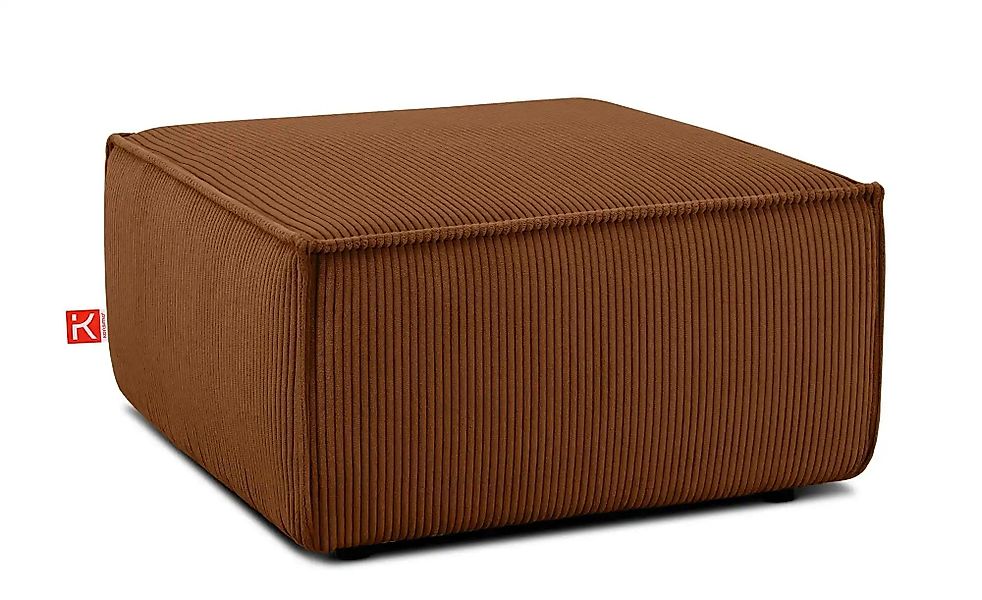 KONSIMO Hocker   ¦ orange ¦ Maße (cm): B: 83 H: 45 Polstermöbel > Hocker - günstig online kaufen