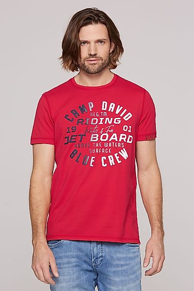 CAMP DAVID Rundhalsshirt, aus Baumwolle günstig online kaufen