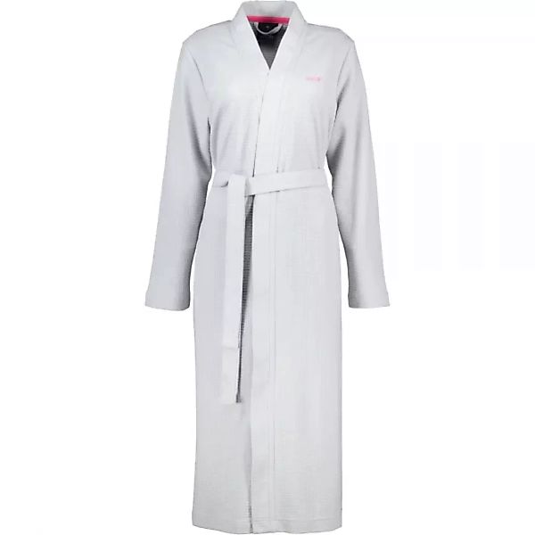 JOOP! Bademäntel Damen Kimono Pique 1661 - Farbe: silber - 72 - M günstig online kaufen