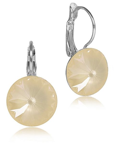 LUISIA® Paar Ohrhänger Ohrringe "Rivoli" mit 14 mm Kristallen von Swarovski günstig online kaufen
