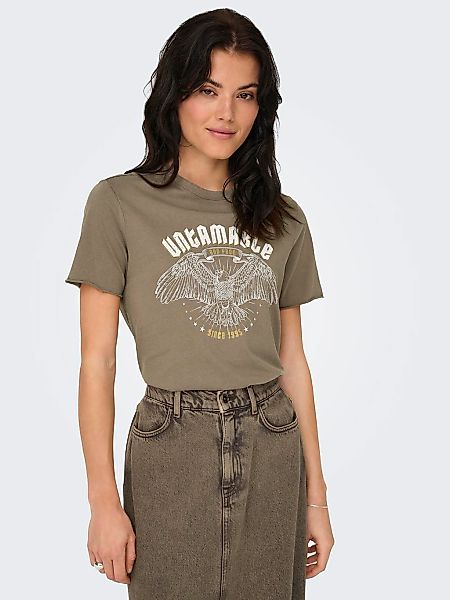 ONLY Rundhalsshirt "ONLLUCY REG S/S TOP JRS NOOS" Baumwolle, regular fit, u günstig online kaufen