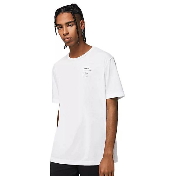 Oakley Apparel Surfboard Types Kurzärmeliges T-shirt XL White günstig online kaufen