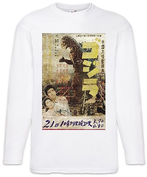 Urban Backwoods Langarmshirt Godzilla Vintage Asia I Langarm T-Shirt Vintag günstig online kaufen