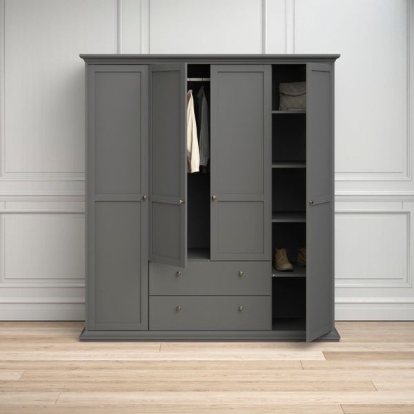 Home affaire Kleiderschrank Paris, Aufbewahrung Kasten günstig online kaufen