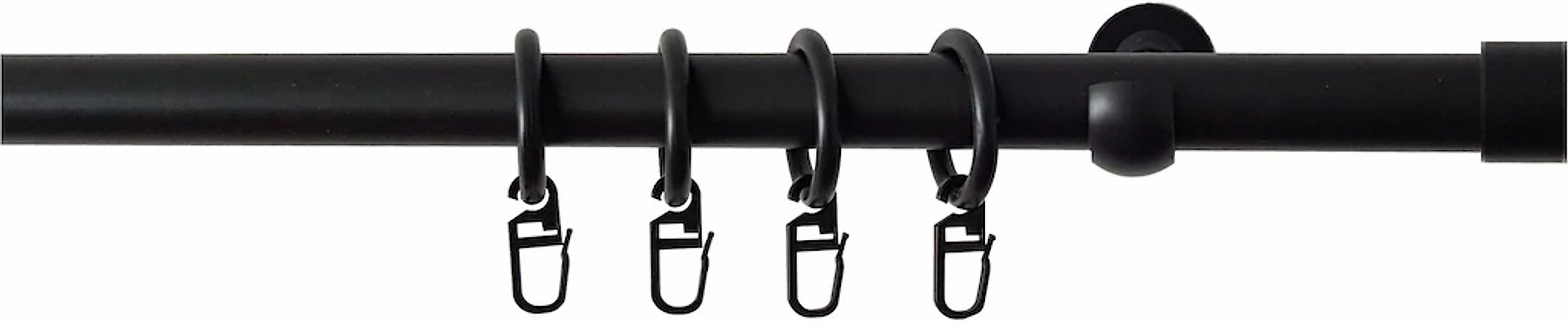 SN DECO GROUP Gardinenstange "Gardinenstange Kappe" 1 läufig-läufig Fixmaß günstig online kaufen