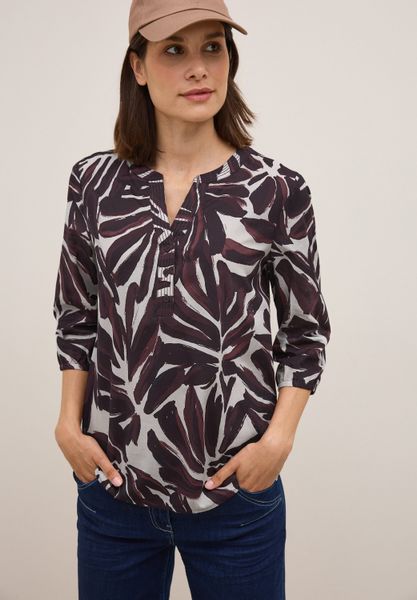CECIL Klassische Bluse mit All-Over Print günstig online kaufen