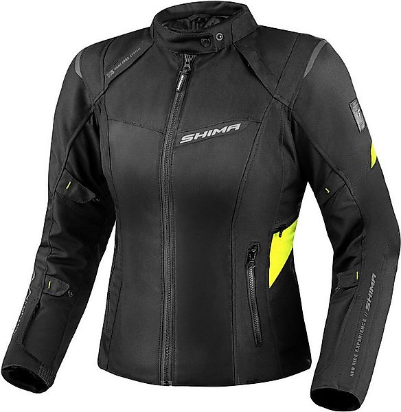 SHIMA Motorradjacke Rush 2.0 wasserdichte Damen Motorrad Textiljacke Rücken günstig online kaufen