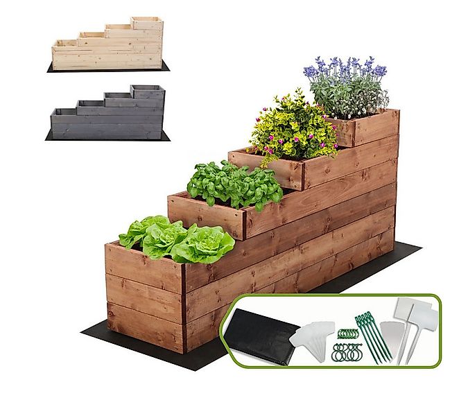 Modo24 Hochbeet ZP07 Kräuterbeet, Gartenbeet, Pflanzkasten, Blumenbeet, Gem günstig online kaufen