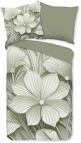 good morning Wendebettwäsche »Artdeco«, 100% Baumwolle, Renforcé, Reißversc günstig online kaufen