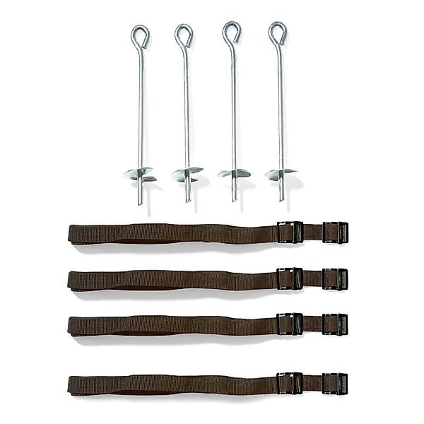 Plum Trampolin Bodenanker-Set Bodenanker-Set für Outdoor-Trampoline 4 Befes günstig online kaufen