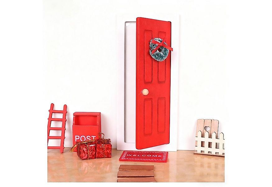 Coonoor Kreativset Wichteltür Set,Weihnachten Wichteltür Zubehör,Weihnachts günstig online kaufen