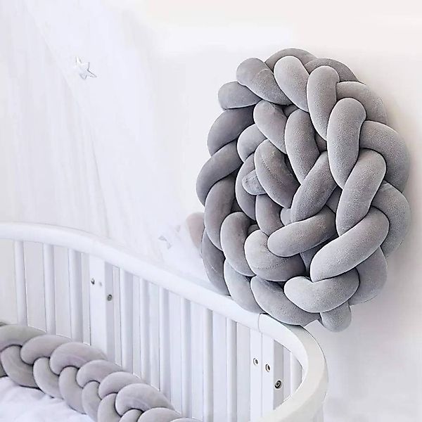 VIVILINEN Bettumrandung, Babybett Kantenschutz Kopfschutz Dekoration günstig online kaufen