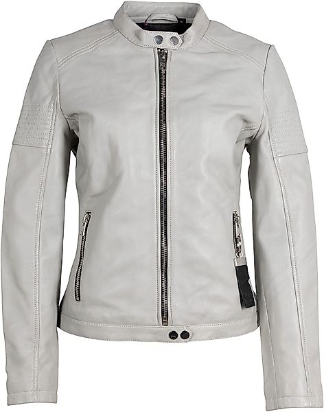 Mauritius Lederjacke 2Wima mit Druckknöpfen, mit günstig online kaufen