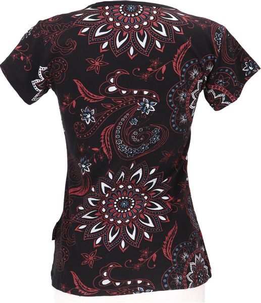 Guru-Shop T-Shirt Boho T-Shirt mit Mandaladruck, günstig online kaufen