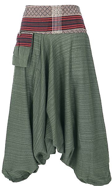 Guru-Shop Relaxhose Haremshose, Thai Pluderhose, Goahose günstig online kaufen