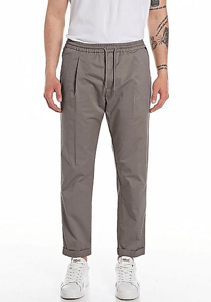 Replay Schlupfhose Regular Fit mit elastischem Bund günstig online kaufen