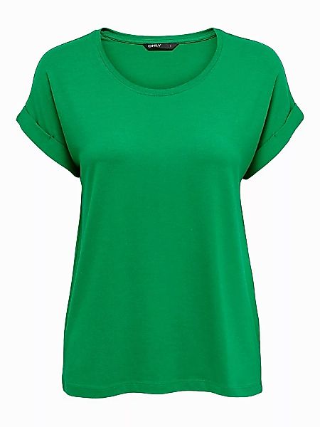 Only Damen O-Neck Top T-Shirt MOSTER 4er Pack Basic Kurzarm Rundhals Shirt günstig online kaufen