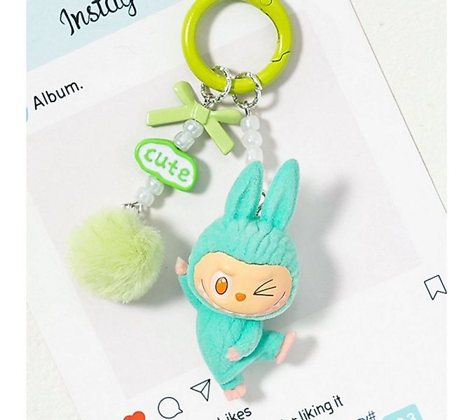 suebidou Schlüsselanhänger Labubu inspirierter niedlicher Anhänger für Tasc günstig online kaufen