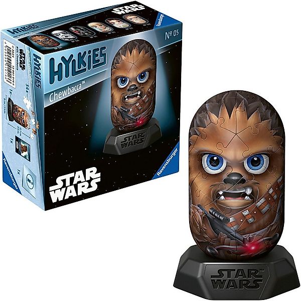 Ravensburger 3D-Puzzle Star Wars Hylkies Sammelfigur #05 Chewbacca, 54 Puzz günstig online kaufen