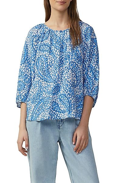 s.Oliver Klassische Bluse mit All-Over Print günstig online kaufen