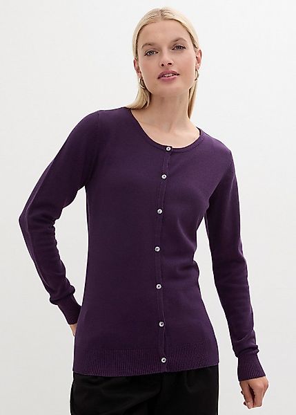 bonprix Strickjacke Enge Feinstrickjacke günstig online kaufen