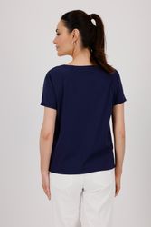 Monari Schlupfbluse mit Glitzernieten günstig online kaufen
