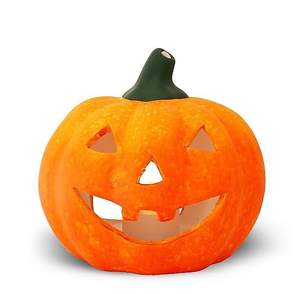 matches21 HOME & HOBBY Dekofigur Kürbis-Laterne als LED Halloween-Deko Wind günstig online kaufen