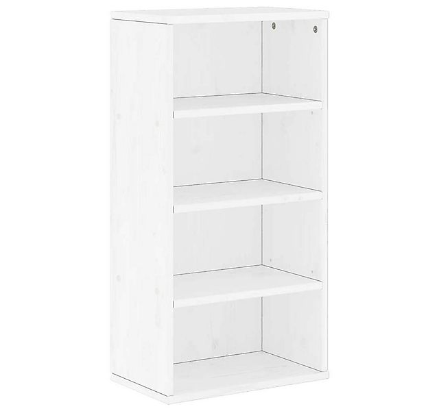 vidaXL Beistellschrank Beistellschrank ODDA Weiß 40x24x79 cm Massivholz Kie günstig online kaufen