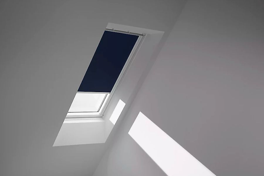 VELUX Verdunklungsrollo »DKL 1100SWL« verdunkelnd ohne Bohren in Führungssc günstig online kaufen