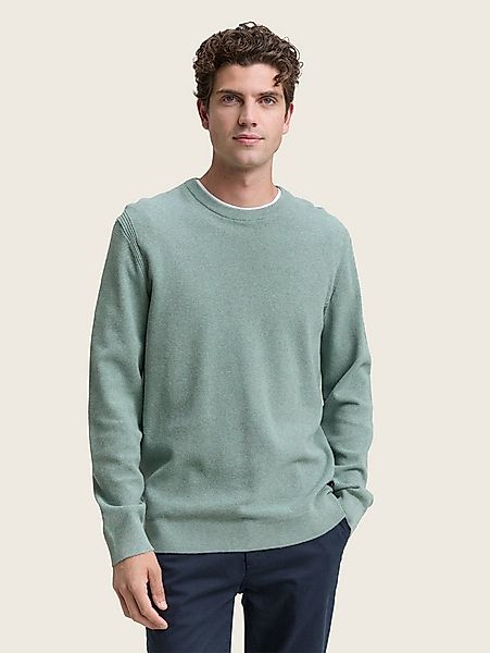TOM TAILOR Strickpullover Pullover & Strickjacken Strickpullover aus Baumwo günstig online kaufen