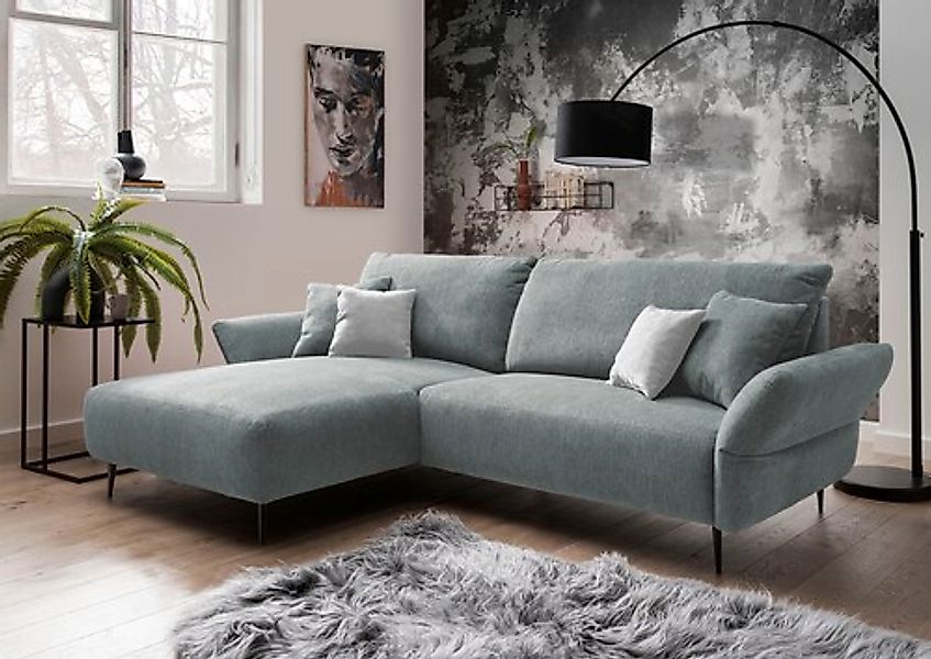 Home affaire Ecksofa »Amarena L-Form« inklusive Armlehnenverstellfunktion, günstig online kaufen
