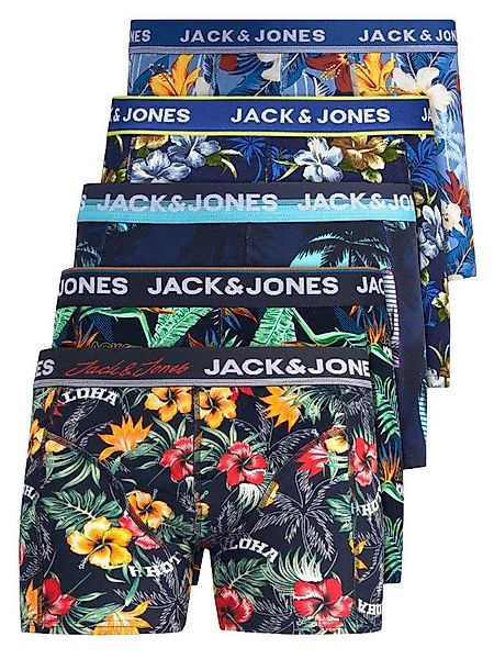 Jack & Jones Boxershorts Jacvel (5-St., 5er Pack) gute Passform durch elast günstig online kaufen