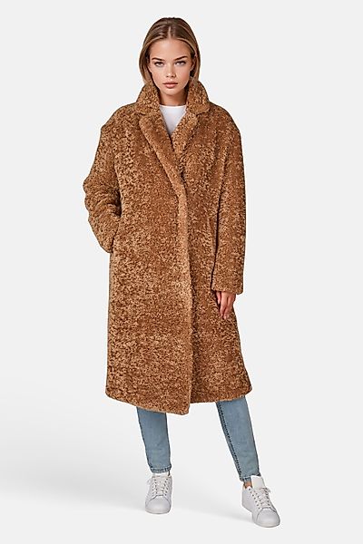 White Label Langmantel mit breitem Reverskragen günstig online kaufen