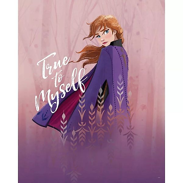 Komar Wandbild Frozen Anna True to Myself Disney B/L: ca. 40x50 cm günstig online kaufen
