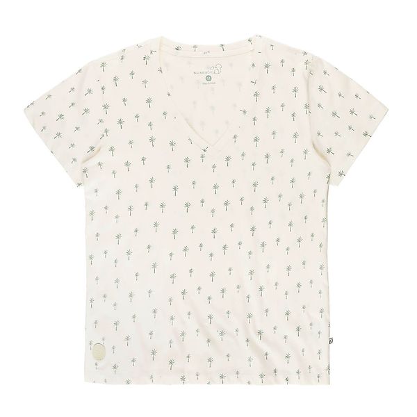 Baumfuchs T-Shirt Damen Kurzarm-Shirt mit Allover-Print günstig online kaufen
