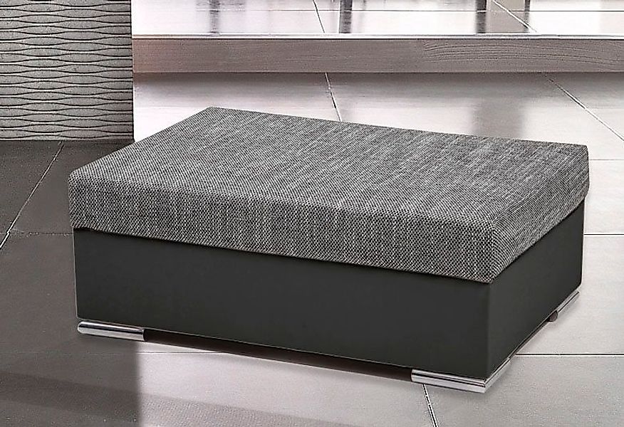 COLLECTION AB Hocker "John", Frei im Raum stellbar, wahlweise mit Federkern günstig online kaufen
