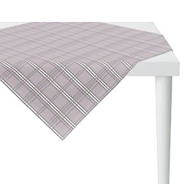 Tischdecke 'Karo' mauve 100x100 günstig online kaufen