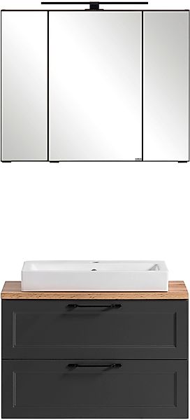 welltime Badmöbel-Set "Lana", (Komplett-Set, 2 St.), Badezimmer-Set, 2-teil günstig online kaufen