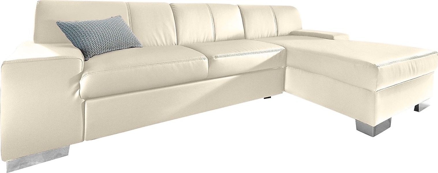 DOMO collection Ecksofa "Star, zeitlose Formensprache, elegante Optik, Brei günstig online kaufen