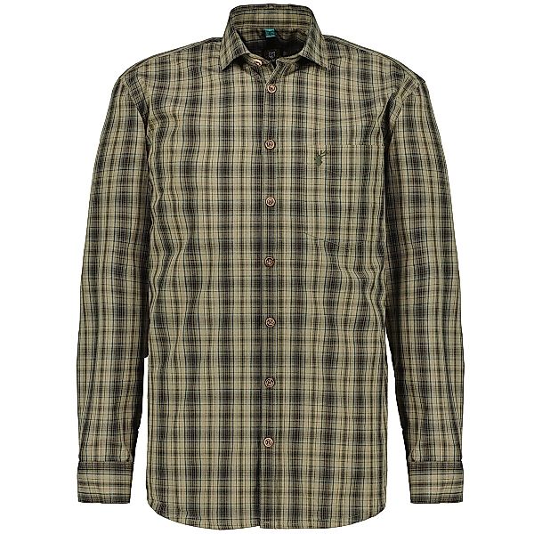 Orbis Kariertes Freizeithemd im Jagdstil Farbe oliv Größe: 7XL günstig online kaufen