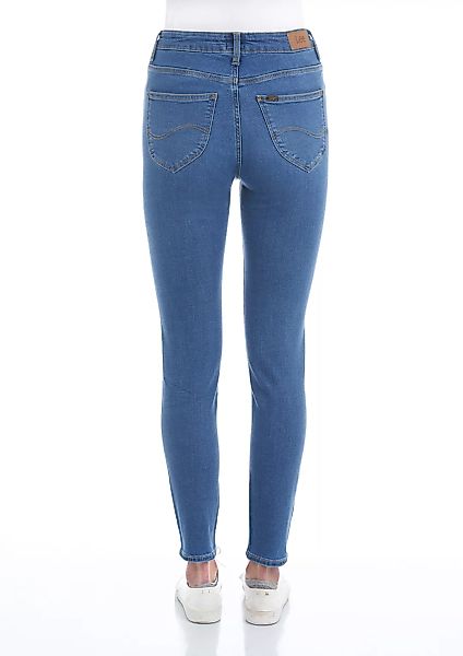 Lee Damen Jeans Scarlett High Skinny Fit - Blau - Mid Madison günstig online kaufen