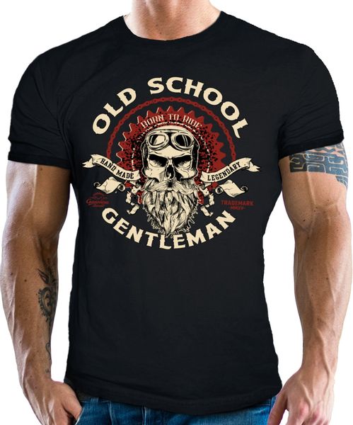 GASOLINE BANDIT® T-Shirt Original Biker Racer günstig online kaufen