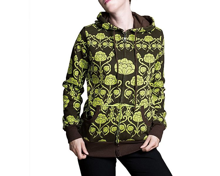 PANASIAM Wolljacke Chillout Jacke 'water-lilies' günstig online kaufen