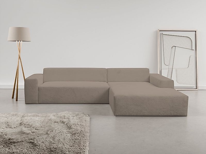 WERK2 Ecksofa Zeus-XL, Mega-Sofa mit großer Sitztiefe, Stellmaße 311cm x 21 günstig online kaufen
