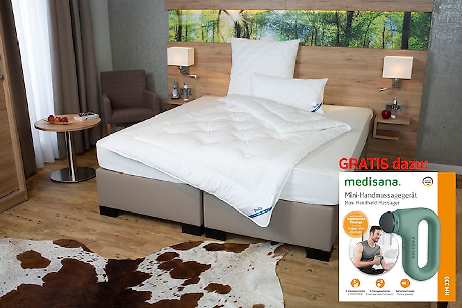 Beco Microfaserbettdecke »Royal Soft Duo, Bettdecke 135x200 und weitere Grö günstig online kaufen